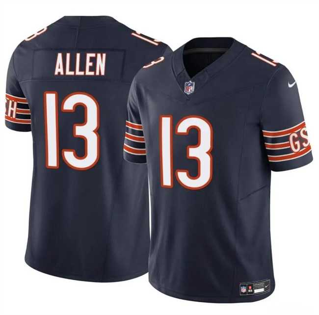 Men & Women & Youth Chicago Bears #13 Keenan Allen Navy 2023 F.U.S.E. Vapor Stitched Jersey,We sell and wholesale Men & Women & Youth Chicago Bears #13 Keenan Allen Navy 2023 F.U.S.E. Vapor Stitched Jersey on line form chian!